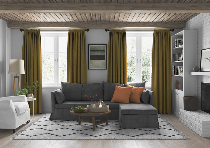 Maurice, Lime - Made to Measure Curtains - Image 5